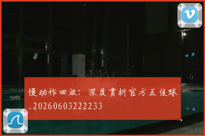 慢动作回放：深度赏析官方五佳球_20260603222233